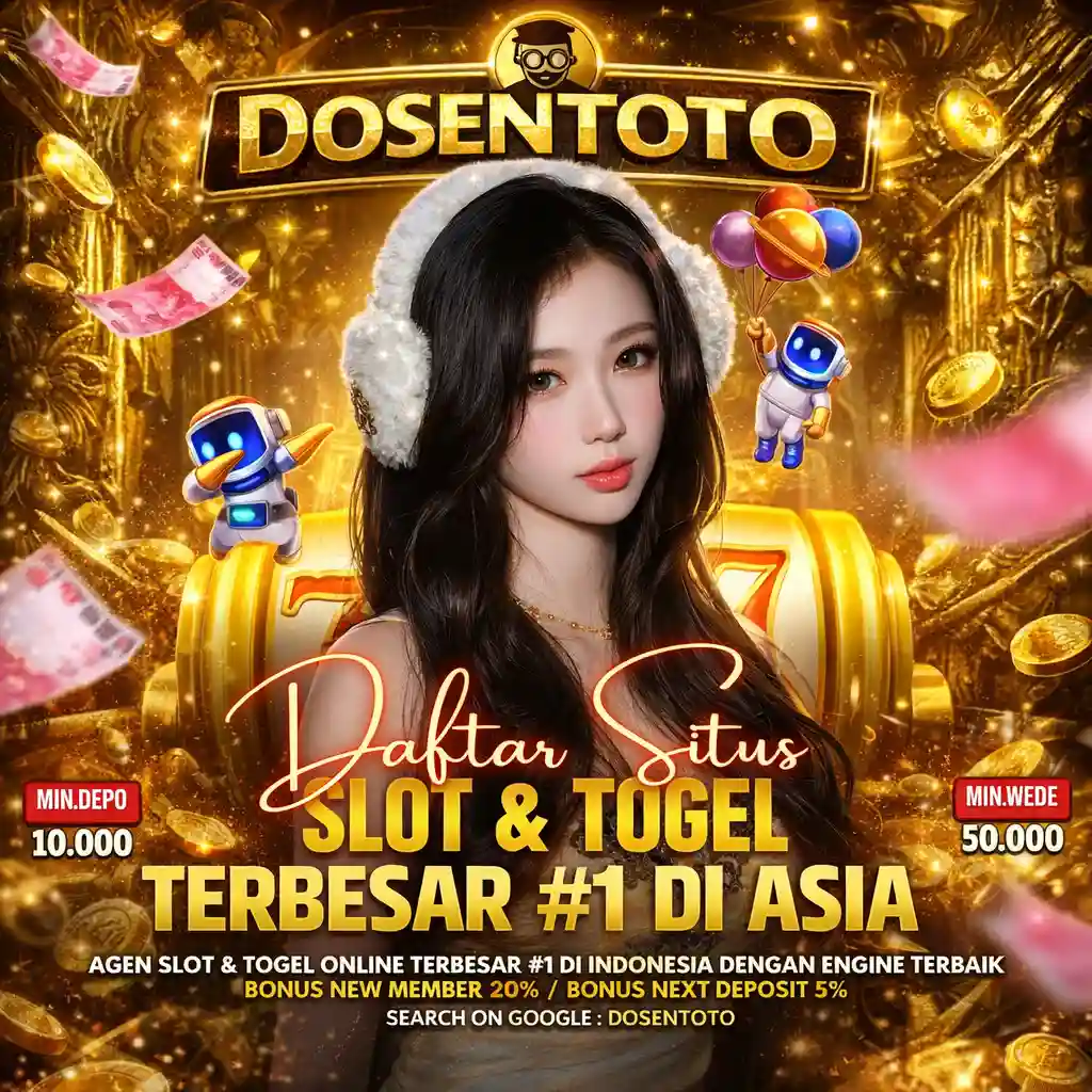 DOSENTOTO | Platform Informatif Khusus Permainanan Slot Gacor dengan Bonus Paling Besar dan Menarik Nomor #1
